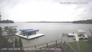 Gull Lake Live Webcam  - Grand View Beach - South Gull Lake Drive - North Cam live webcam