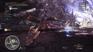 【MHW】熱い抱擁 ネルギガンテ×テオ・テスカトル(縄張り争い)