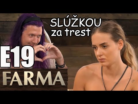 Farma 14 E19 - Alex bude na ďalší týždeň slúžkou za trest