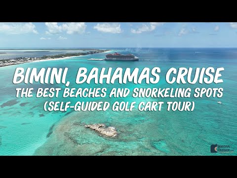 Bimini, Bahamas Cruise: My Top 6 Best Beaches & Snorkeling Spots (Self-Guided Golf Cart Tour)