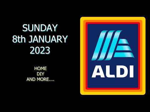 Aldi Special Buys Sunday 8th January 2023