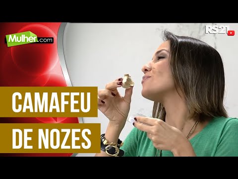 Camafeu de Nozes por Rubia Salles - 18/07/2013 - Receitas Bom Sabor - Mulher.com