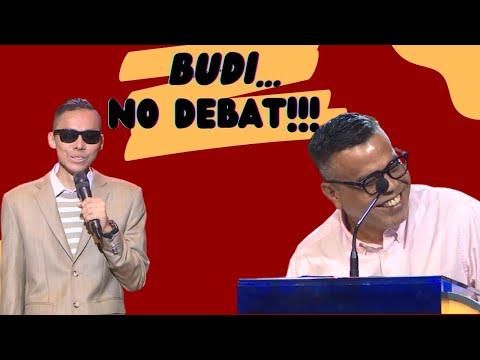 Akhirnya Abdel Mengeluarkan NO DEBAT untuk Budi