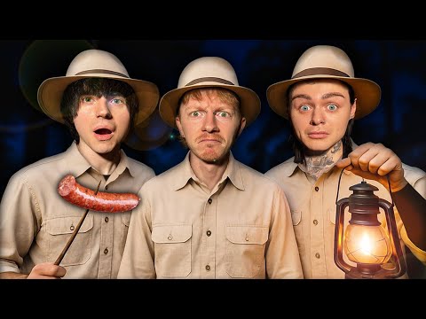 CAMPING in our BEST FRIENDS ROOM (Wyatts Room)