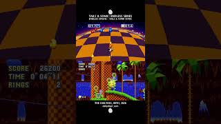 Endless Zipline - Tails & Super Sonic - TAILS & SONIC ENDLESS SERIES | #shorts #sonicshorts