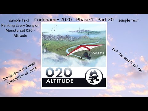 Ranking Every Song on Monstercat 020 - Altitude