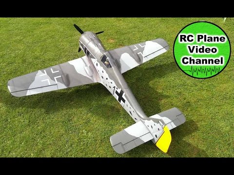 Maiden Flight Focke Wulf FW-190 - Top Flite - 2160mm - Saito FG-84 R3 - MFG Mistelgau - Olli
