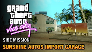 GTA Vice City - Sunshine Autos Import Garage [Grand Theft Auto Trophy]