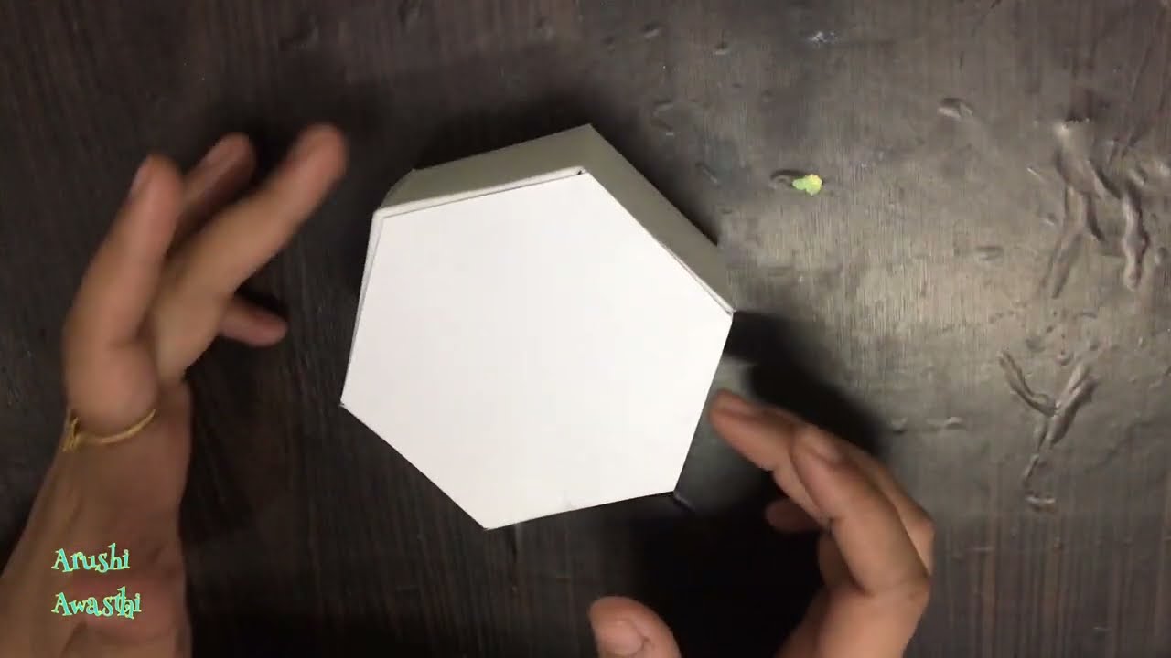 Math TLM| How To Make 3D Hexagon |