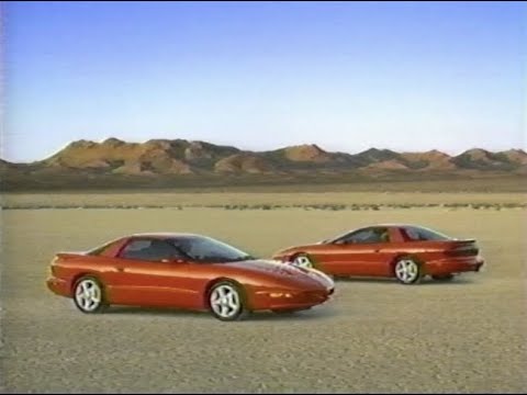 Pontiac Firebird Convertible and T Top Commercial from 1997