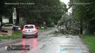 preview picture of video '07/07/2014 Mt. Vernon, IL - Storm Damage'