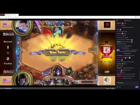 Battle of the best - Reynad (Mage) vs Firebat (Warlock) - Final match 2 - Hearthstone February 2015