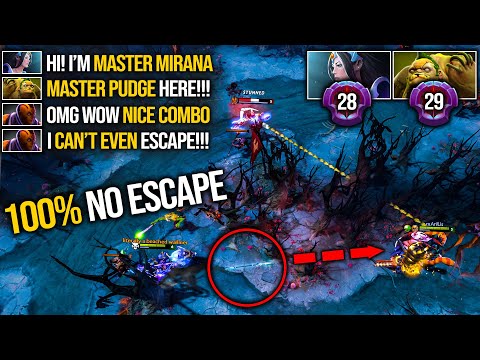 EPIC COMBO HOOK + ARROW 100% NO ESCAPE BY MASTER PUDGE FT MASTER MIRANA | Pudge Official