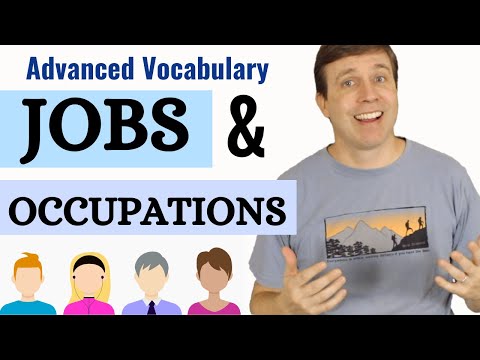 25 Jobs & Occupations | Advanced English Vocabulary