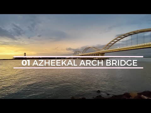 Azheekal Arch Bridge||Azheekal Beach Powli