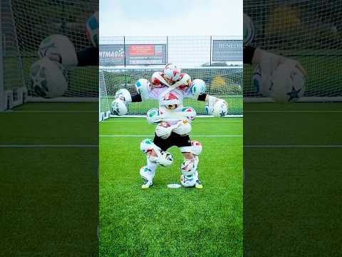 How Many Balls to Stop Me Scoring?! ⚽⚽