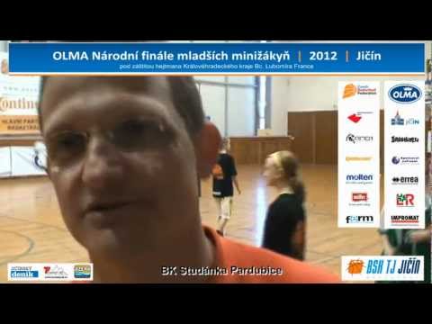 Národní finále minibasketbalu - Jičín 2012 -- rozhovory