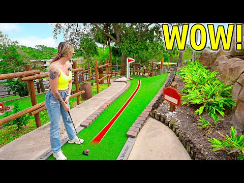 Elisha's Secret Weapon Returns to this Mini Golf Course!