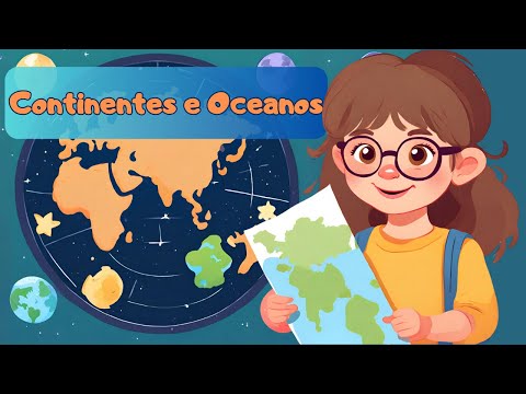 Os continentes e os oceanos - Estudo do Meio 1º ciclo - O Troll explica...