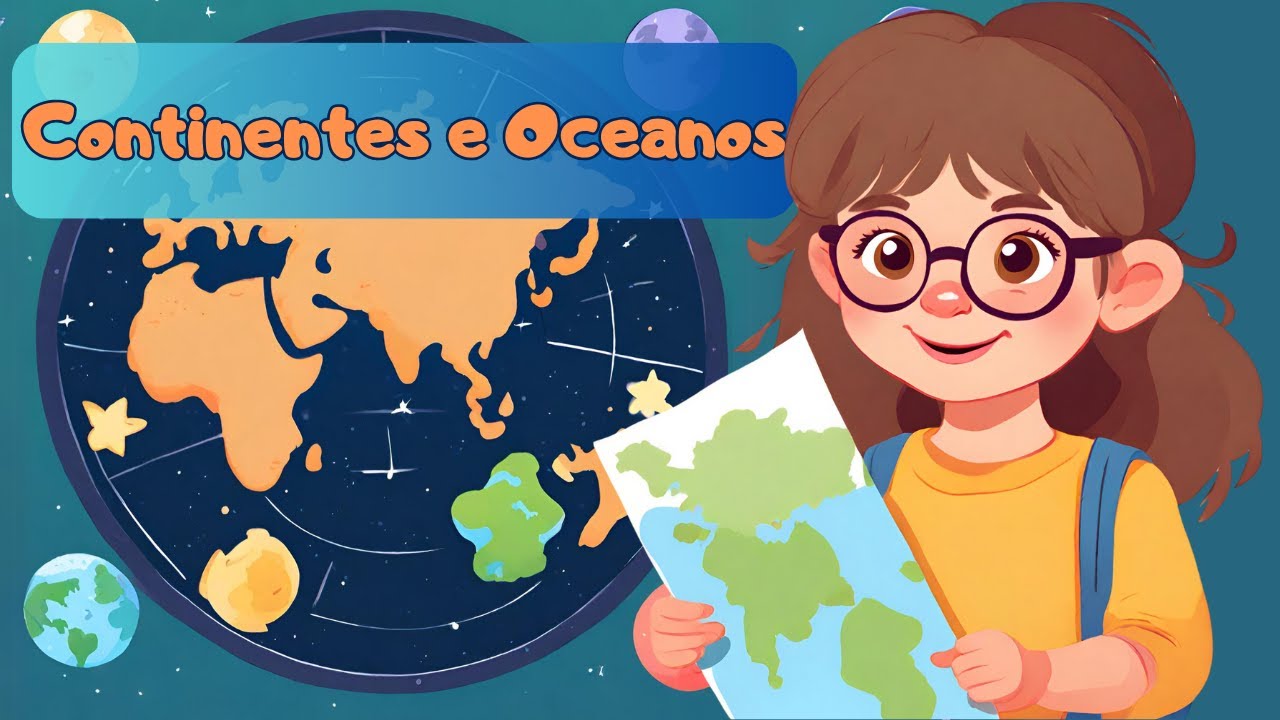 Os continentes e os oceanos - Estudo do Meio 1º ciclo - O Troll explica...