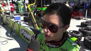 Danica Patrick Interview About Dan Wheldon's Fatal Crash