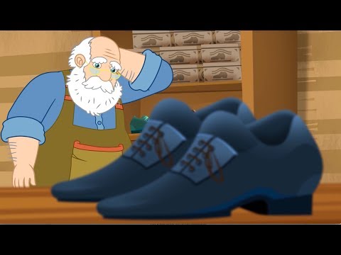 O Sapateiro e os Elfos | Conto e Musicas|  Desenho animado infantil com Os Amiguinhos