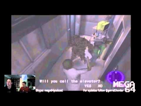 Mega64 Poorly Played Stream 15 - Garrett Dies in Resident Evil Outbreak: The Hive