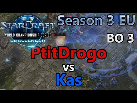 PtitDrogo (P) vs Kas (T) - WCS Challenger Season 3 - EU Tag 1