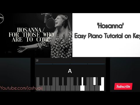 Hosanna/ For Those Who Are To Come - Piano Tutorial (EASY)