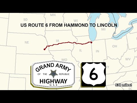 Hammond, IN to Lincoln, NE: A Complete US Route 6 Road Trip