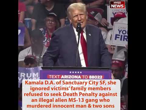 Police Association endorses Trump; Kamala D.A. Sanctuary City SF provided deportation immunity