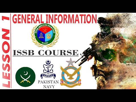 ISSB COURSE | Lesson 1 | General Information