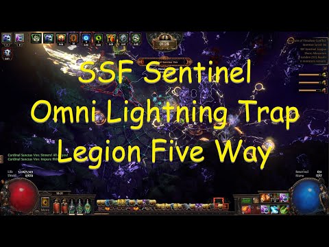 3.18 SSF Omni Lightning Trap Vs Legion Five Way