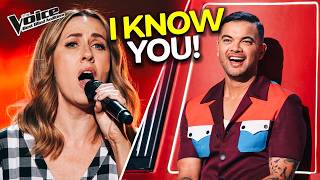 Guy Sebastian Already Knew Her... The Others Had No Idea What Was Coming | The Voice