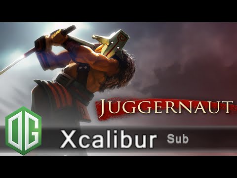 OG.Xcalibur Juggernaut Gameplay - Ranked Match - OG Dota 2