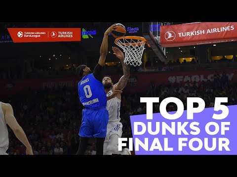 Top 5 Dunks | Final Four | 2021-22 Turkish Airlines EuroLeague
