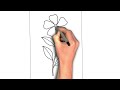 How To Draw Periwinkle Flower