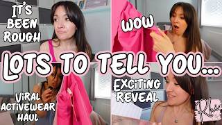 Real Life Chaos, A Big Decision & Trying Viral Activewear (Dresses with Pockets 😮)
