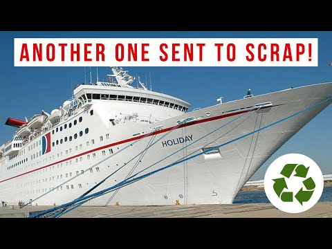 Thumbnail for Yet ANOTHER popular cruise ship sold for scrap! ♻️