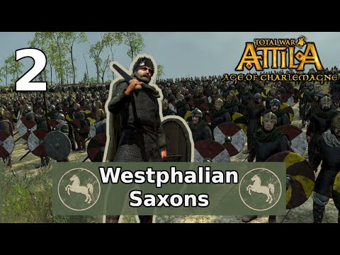 Total War: Attila; Age of Charlemagne - Westphalia Campaign #2