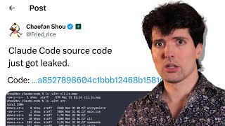 BREAKING: Claude Code source leaked