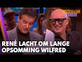René lacht om lange opsomming van Wilfred over wangedrag van KLM-piloot | VANDAAG INSIDE