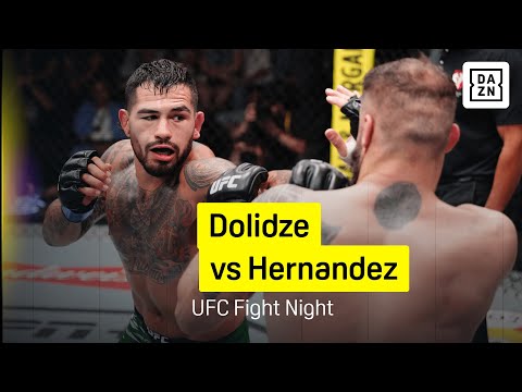 Roman Dolidze vs Anthony Hernandez | UFC Fight Night | DAZN Highlights