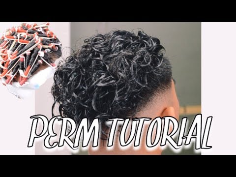 How To Get Curly Hair! PERM TUTORIAL!