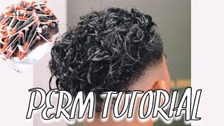 How To Get Curly Hair! PERM TUTORIAL!