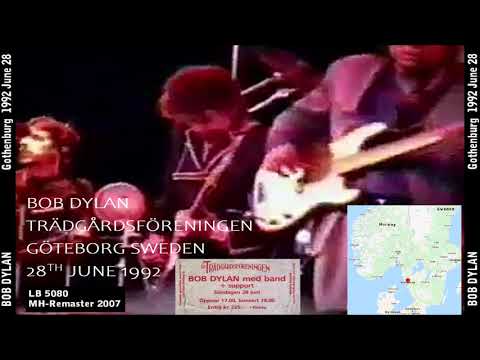 Bob Dylan 1992 Summer Festival Tour Of Europe – Trädgårdsföreningen Göteborg, Sweden 28th June 1992
