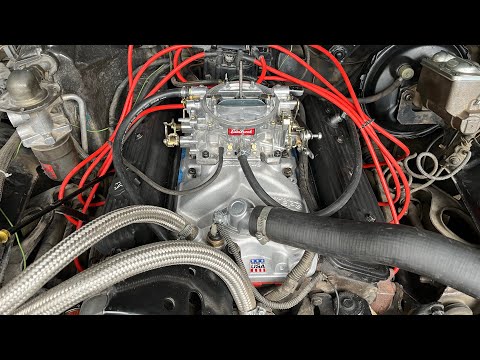 How to install Edelbrock intake manifold on 350 Chevy?