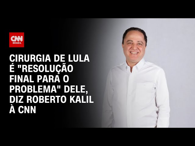 Cirurgia de Lula é 