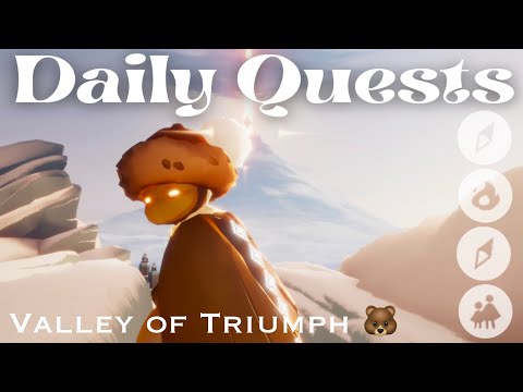 April Fool 🤡 Daily Quests in the Valley of Triumph | Sky Children of the Light | nastymold
