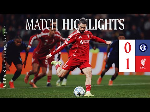 Highlights: Inter Milan 0-1 Liverpool | Late Szoboszlai Winner!